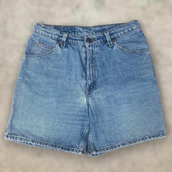 Levi's Pants - Vintage Levi’s 951 Relaxed Fit Orange Tab Denim Shorts Size 8